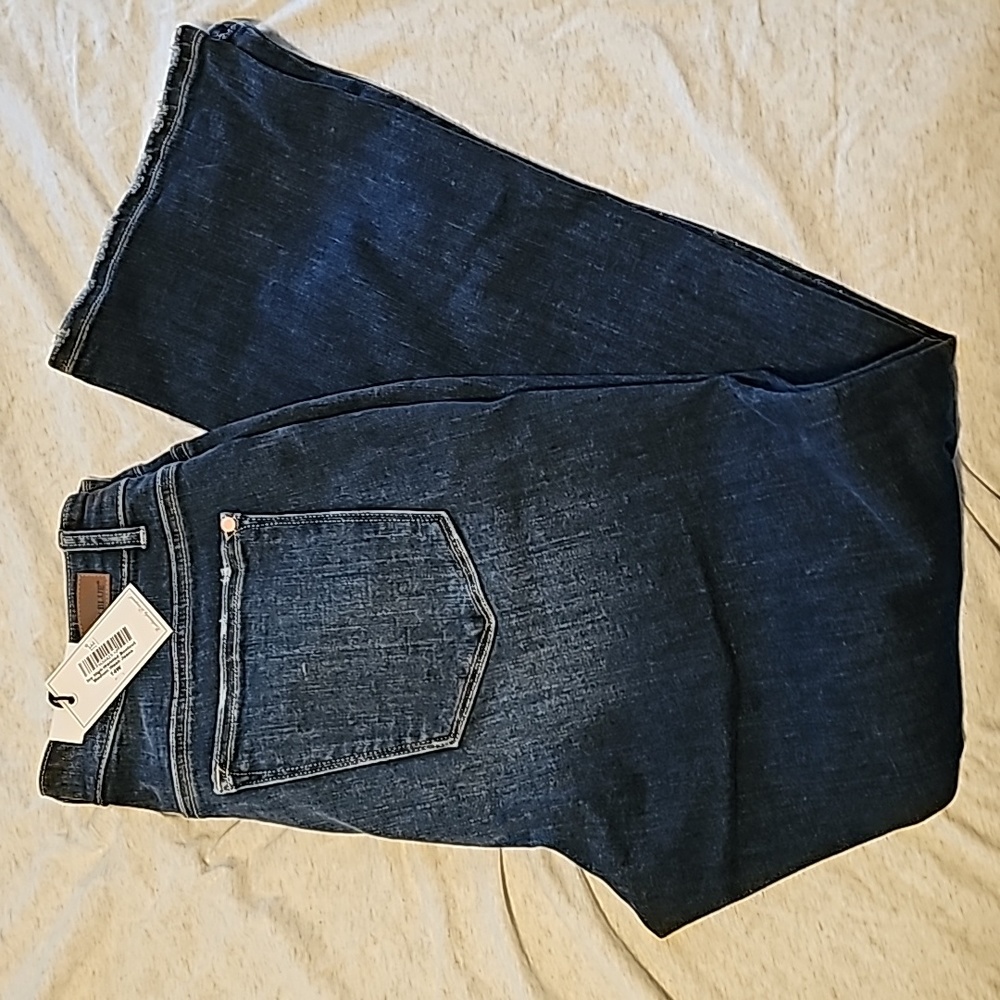 Judy Blue Ivy High Waisted Bootcut Medium Wash Jeans Size 14W